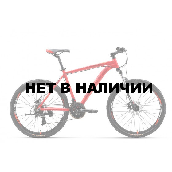 Велосипед Welt Ridge 1.0 HD 2017 matt red/dark red 