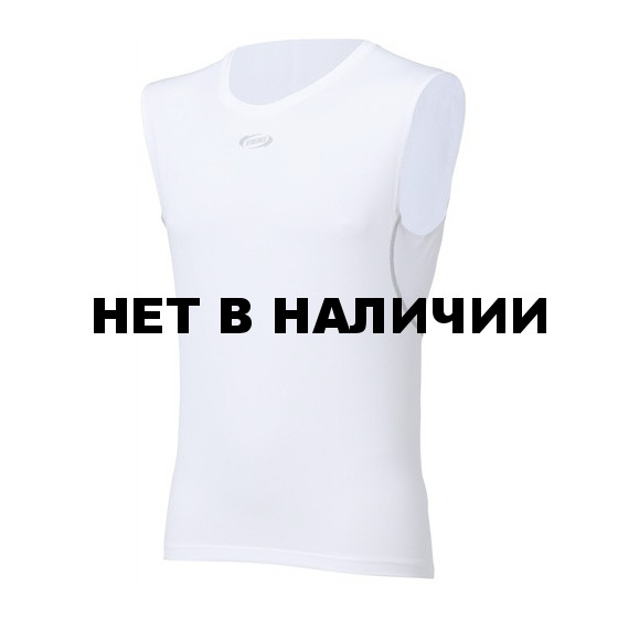 Футболка BBB BaseLayer Man sleeveless white (BUW-02) 