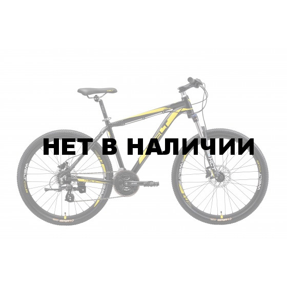 Велосипед Welt Ridge 2.0 HD 2017 matt black/yellow 