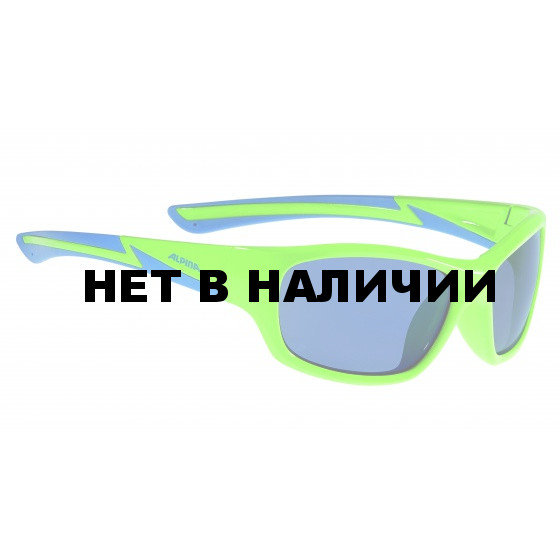 Очки солнцезащитные ALPINA 2017 FLEXXY YOUTH neon green-blue 