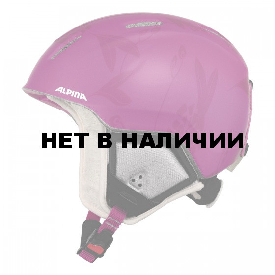 Зимний Шлем Alpina CARAT XT pink-flower matt