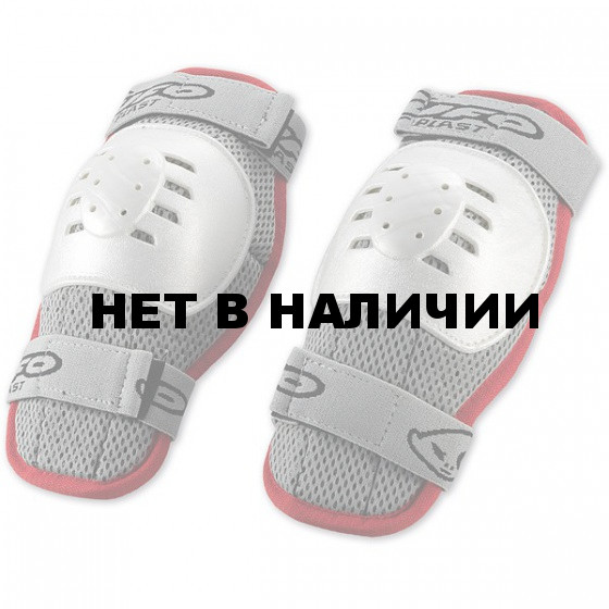 Защита колена NIDECKER 2016-17 short knee guards Kids white/red 