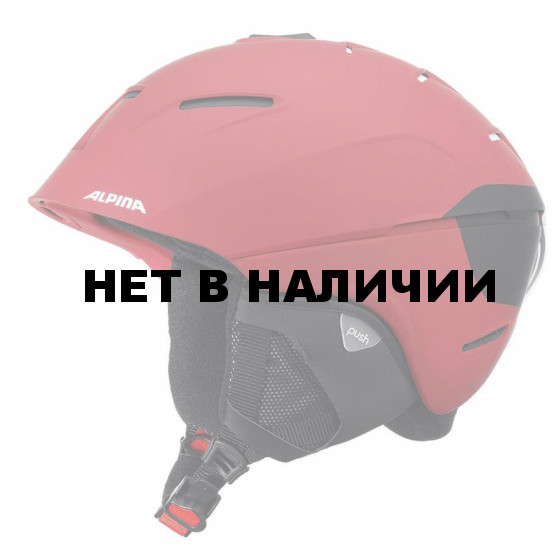 Зимний Шлем Alpina CHEOS deep-red matt (см:55-59)