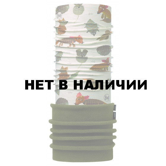 Бандана BUFF POLAR CHILD FOREST ANIMALS CRU / MILITARY (US:one size)