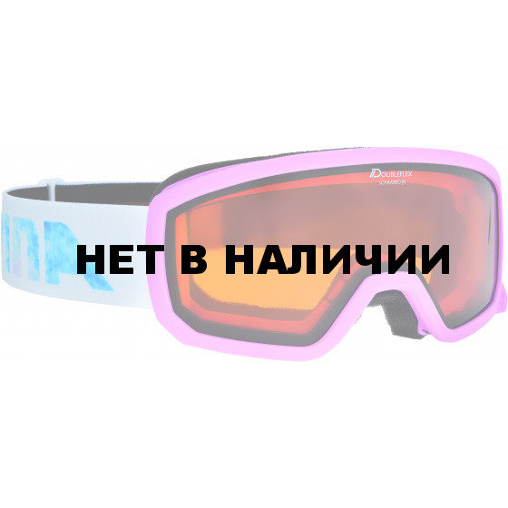 Очки горнолыжные Alpina SCARABEO JR. DH rose DH zyl. S2 / DH zyl. S2 (7-14)