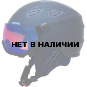Зимний шлем с визором Alpina 2018-19 GRAP Visor HM nightblue-denim matt