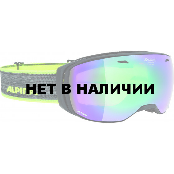 Очки горнолыжные Alpina ESTETICA MM sph. black matt MM green S3 / MM green S3 (M30)