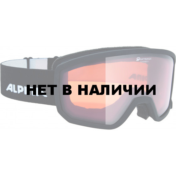 Очки горнолыжные Alpina SCARABEO S QH black QH S2 / QH S2 (S40)