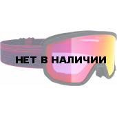 Очки горнолыжные Alpina SCARABEO MM zyl. black matt MM red zyl. S2 / MM red zyl. S2 (L50)