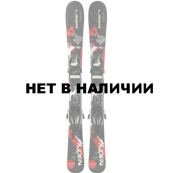 Горные лыжи с креплениями Elan 2018-19 MAXX BLK/RED QS EL 7.5 (130-150)