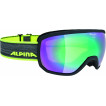 Очки горнолыжные Alpina SCARABEO MM sph. black matt MM emerald sph. S3 / MM emerald sph. S3 (L50)