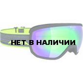 Очки горнолыжные Alpina SCARABEO MM sph. black matt MM emerald sph. S3 / MM emerald sph. S3 (L50)