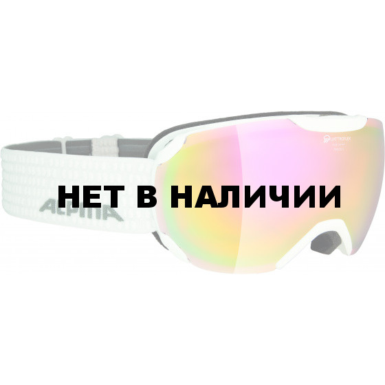 Очки горнолыжные Alpina PHEOS S QMM white QMM pink sph. S2 / QMM pink sph. S2 (M40)