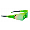 Очки солнцезащитные BBB 2018 Summit PC Smoke MLC green lens зеленый, черный (UNI)