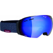Очки горнолыжные Alpina GRANBY MM sph. black matt MM blue sph. S3 / MM blue sph. S3 (M50)