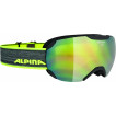 Очки горнолыжные Alpina PHEOS S MM sph. black matt MM gold sph. S3 / MM gold sph. S3 (M40)