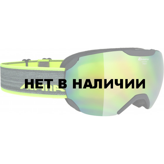 Очки горнолыжные Alpina PHEOS S MM sph. black matt MM gold sph. S3 / MM gold sph. S3 (M40)