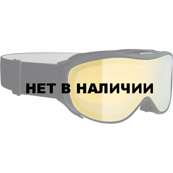 Очки горнолыжные Alpina CHALLENGE 2.0 MM black MM gold S2 / MM gold S2 (M40)