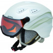 Зимний шлем с визором Alpina 2018-19 GRAP Visor HM white-prosecco matt
