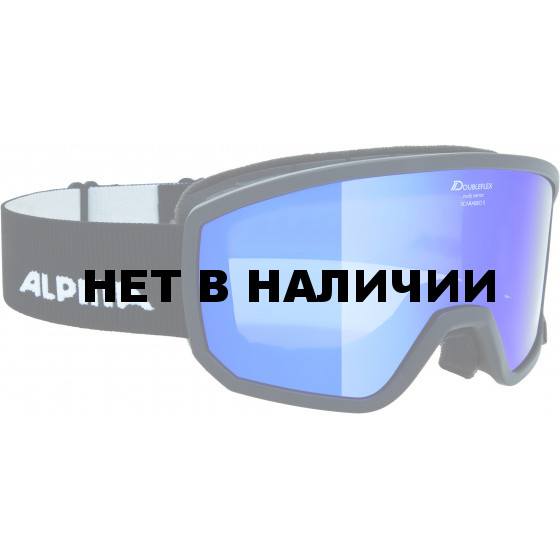 Очки горнолыжные Alpina SCARABEO S MM black MM blue S3 / MM blue S3 (S40)