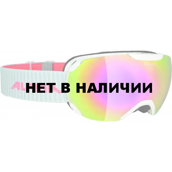 Очки горнолыжные Alpina PHEOS S MM sph. pearlwhite MM pink sph. S3 / MM pink sph. S3 (M40)