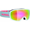 Очки горнолыжные Alpina SCARABEO JR. MM white MM pink sph. S3 / MM pink sph. S3 (7-14)
