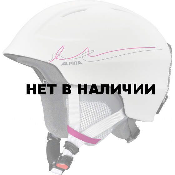 Зимний Шлем Alpina CHUTE white-pink grey matt