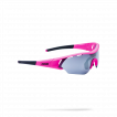 Очки солнцезащитные BBB 2018 Summit PC Smoke flash mirror lens розовый, черный (UNI)