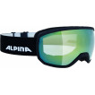 Очки горнолыжные Alpina SCARABEO S MM sph. black matt MM gold sph. S2 / MM gold sph. S2 (S40)