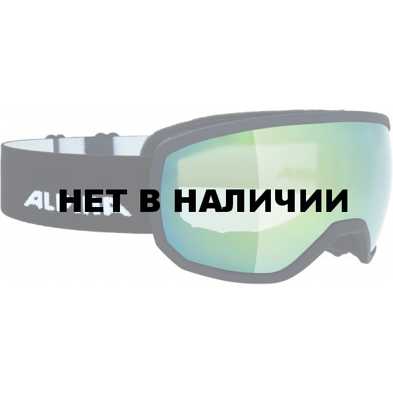 Очки горнолыжные Alpina SCARABEO S MM sph. black matt MM gold sph. S2 / MM gold sph. S2 (S40)
