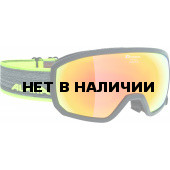 Очки горнолыжные Alpina SCARABEO JR. MM black MM red sph. S2 / MM red sph. S2 (7-14)