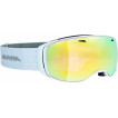 Очки горнолыжные Alpina ESTETICA QVMM white QVMM lightgold S2-3 / QVMM lightgold S2-3 (M30)