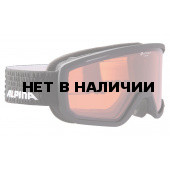 Очки горнолыжные Alpina SCARABEO QH black matt QH S2 / QH S2 (L50)