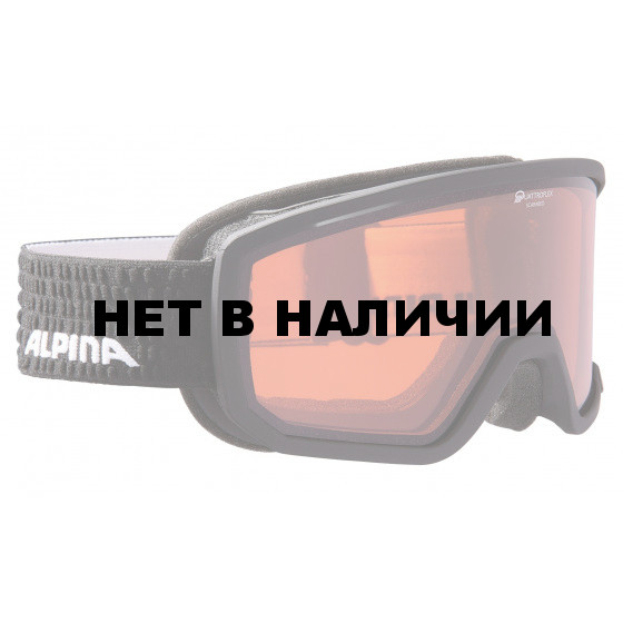 Очки горнолыжные Alpina SCARABEO QH black matt QH S2 / QH S2 (L50)