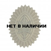 Кокарда МЧС на пилотку полевая металл