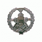 Эмблема петличная Служба горючего полевая металл