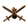 Эмблема петличная Сухопутные войска нового образца повседневная металл
