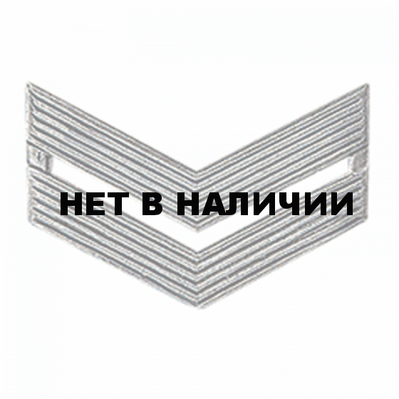 Знак различия ВС младший сержант полевой металл