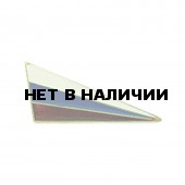 Знак на берет Флаг РФ уголок металл