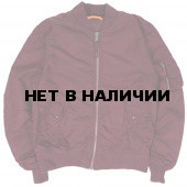 Куртка Ma-1 Maroon Alpha Industries L