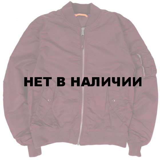 Куртка Ma-1 Maroon Alpha Industries L