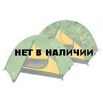 Четырехместная туристическая палатка с двумя входами и двумя тамбурами KSL Camp 4 зеленый
