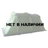 Палатка с двумя спальнями (4+4) и тамбуром посередине KSL Cruiser 8 зеленый