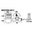 Палатка Trek Planet Boston Air 3