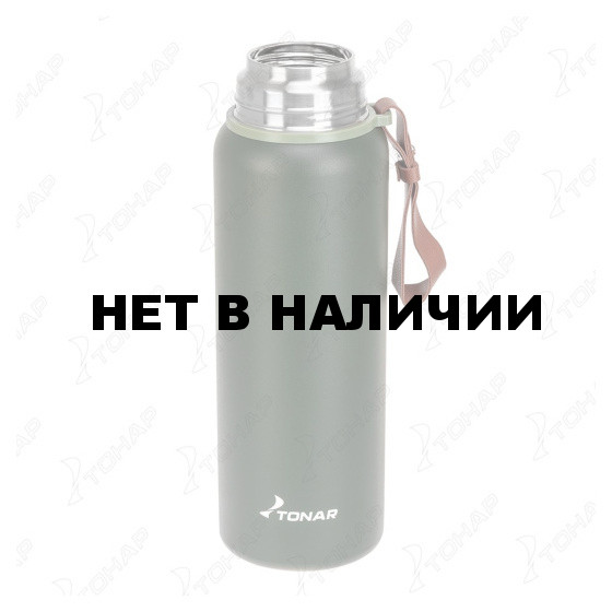Термос (T-KD-7030-0.9) 900ML (пробка-ситечко, крышка-кружка, ремешок) TONAR