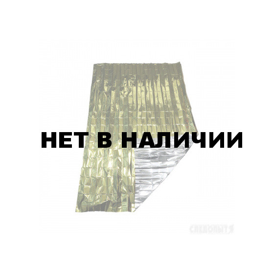 Термоодеяло серебро/золото Следопыт