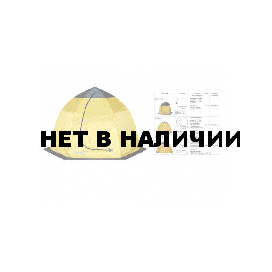 Палатка зимняя зонт 1-местная утепленная NORD-1 Helios