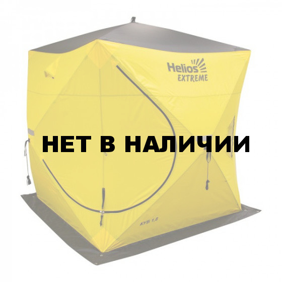Палатка зимняя КУБ EXTREME 1,8х1,8 v2.0 (широкий вход) Helios