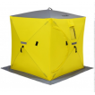 Палатка зимняя КУБ 1,5х1,5 yellow-gray Helios
