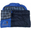 Спальный мешок Vermont Plus L-zip одеяло с подголовником, фланель INDIANA